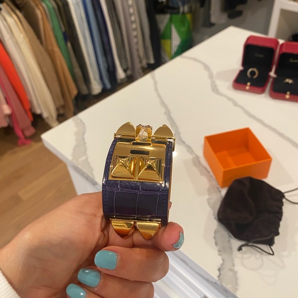 Collier de Chien bracelet hermes alligator - Picture 4 of 8